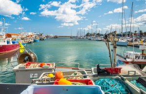 24 x 6 Meter Kajplats/Förtöjning Port de Saint Cyprien Till Salu