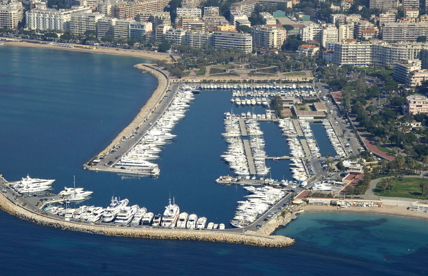 Port Pierre Canto Cannes Småbåtshamn - Förtöjningar